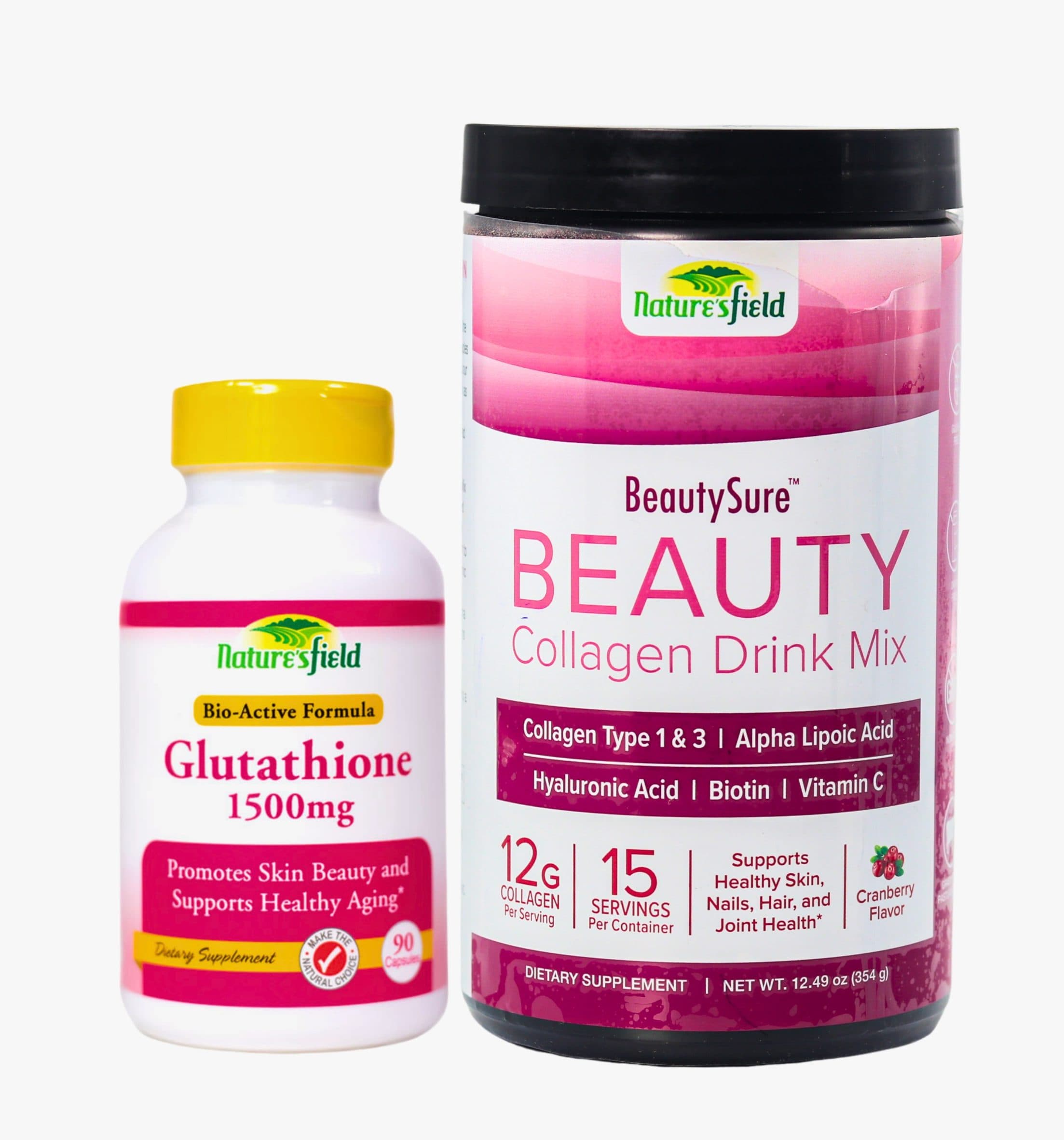 Glutathione & Collagen Drink Mix Combo